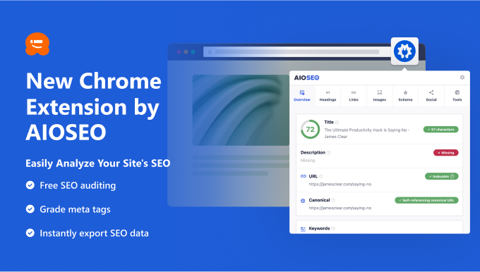 Introducing New Chrome Extension By All In One SEO: Analyze Your SEO Instantly